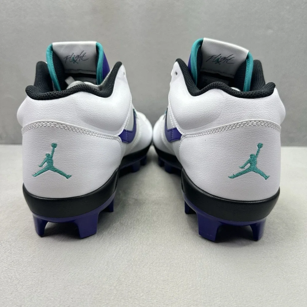 Nike Air Jordan Stadium 90 Low MCS Mens Size Baseball Cleats Grape Retro NEW